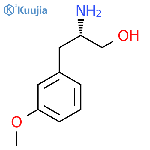 (2S)-2-Amino-3-(3-methoxyphenyl)propan-1-ol structure