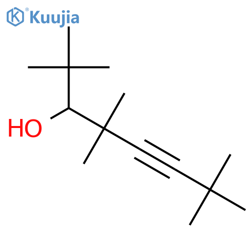 5-Octyn-3-ol, 2,2,4,4,7,7-hexamethyl- structure