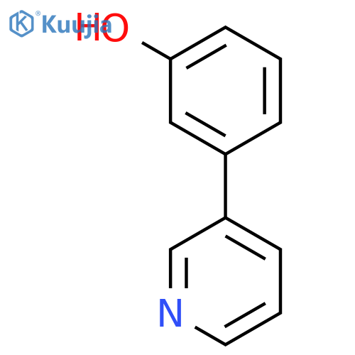 3-(pyridin-3-yl)phenol structure