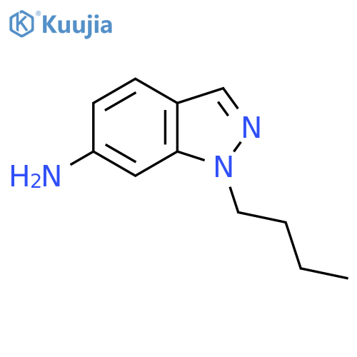 1-butyl-1H-indazol-6-amine structure