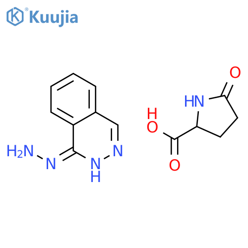 (2s)-5-oxopyrrolidine-2-carboxylic Acid;phthalazin-1-ylhydrazine structure