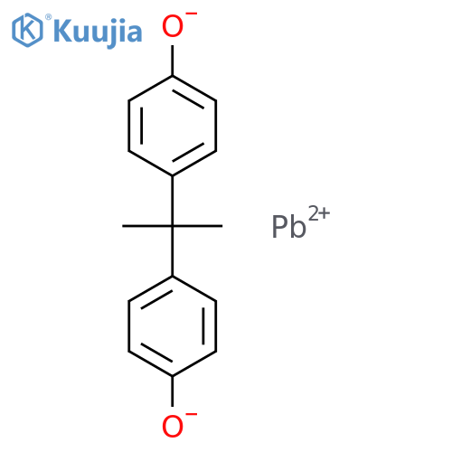 Phenol,4,4'-(1-methylethylidene)bis-, lead(2+) salt (1:1)(9CI) structure