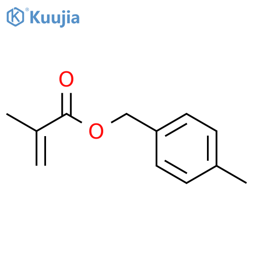 2-Propenoic acid,2-methyl-, (4-methylphenyl)methyl ester structure