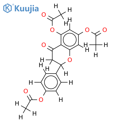 4',5,7-tri-O-acetylnaringenin structure