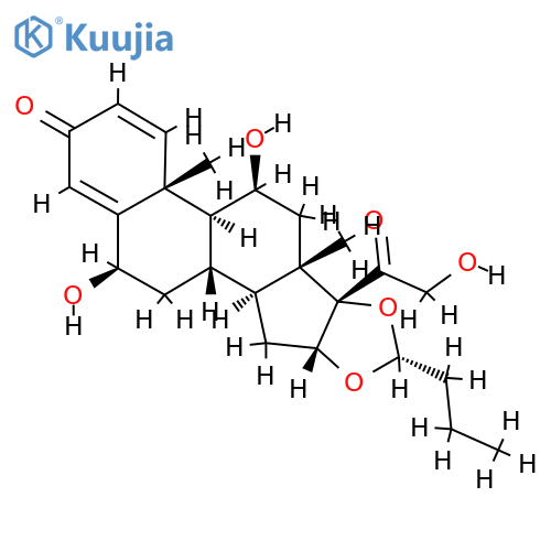 22R-6b-Hydroxy Budesonide structure