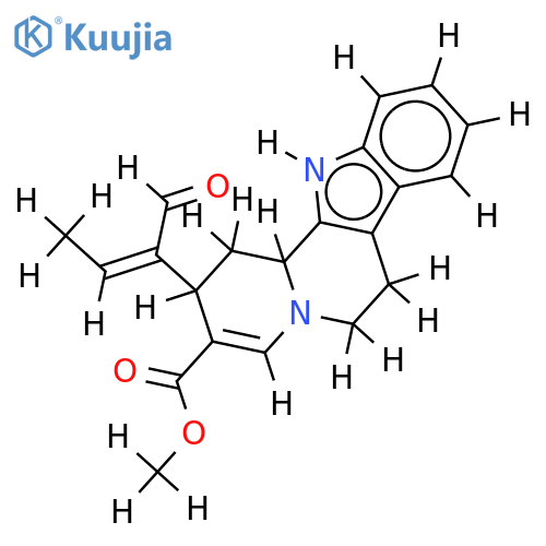 (-)-Isovallesiachotamin/ (+)-Vallesiachotamin structure