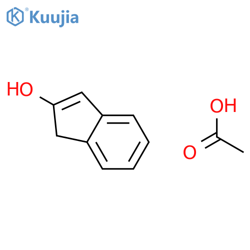 1H-Inden-2-ol, acetate structure