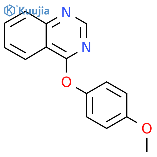 4-(4-Methoxyphenoxy)quinazoline structure