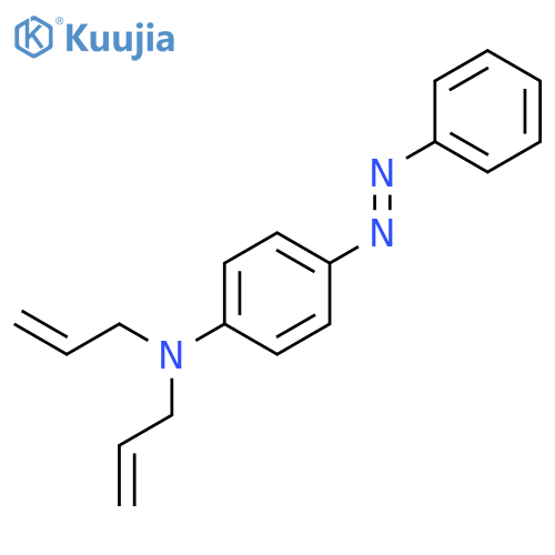 Benzenamine, 4-(phenylazo)-N,N-di-2-propenyl- structure