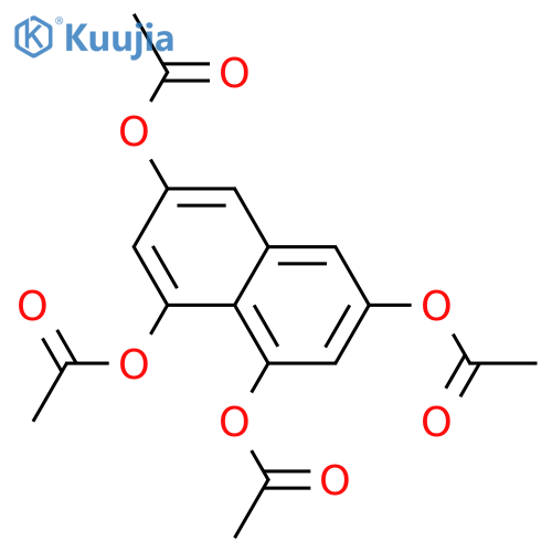 1,3,6,8-Naphthalenetetrol; Tetra-Ac structure