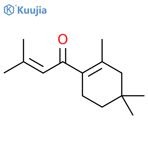 2-Buten-1-one,3-methyl-1-(2,4,4-trimethylcyclohexenyl)- (9CI) structure