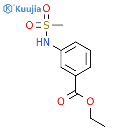 Ethyl 3-[(Methylsulfonyl)amino]benzoate structure
