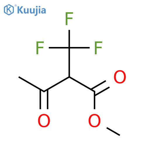 methyl 3-oxo-2-(trifluoromethyl)butanoate structure