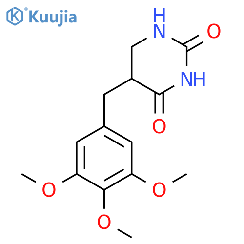 5-(3,4,5-Trimethoxybenzyl)pyrimidine-2,4-diol structure