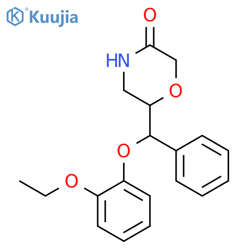 6-(2-Ethoxyphenoxy)phenylmethyl 3-Morpholinone structure