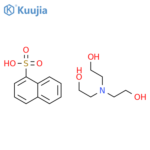 naphthalene-1-sulphonic acid, compound with 2,2',2''-nitrilotriethanol (1:1) structure