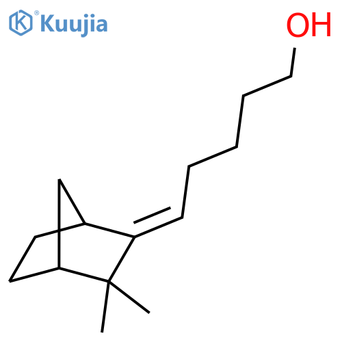 1-Pentanol,5-(3,3-dimethylbicyclo[2.2.1]hept-2-ylidene)- structure