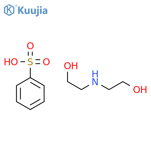 benzenesulphonic acid, compound with 2,2'-iminodiethanol (1:1) structure
