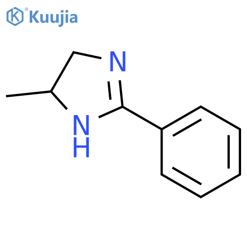 1H-Imidazole,4,5-dihydro-5-methyl-2-phenyl- structure