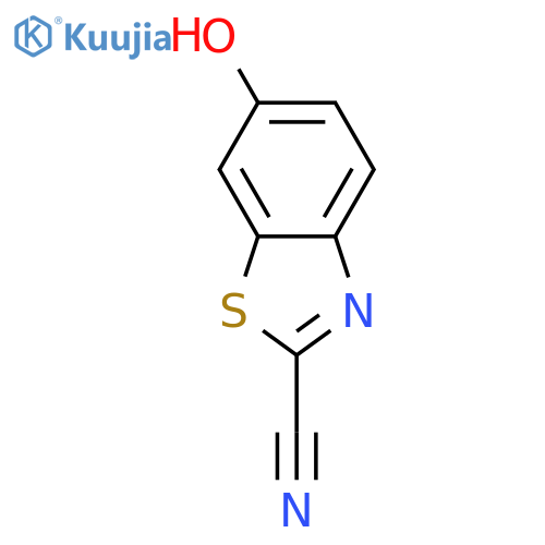 6-hydroxy-1,3-benzothiazole-2-carbonitrile structure