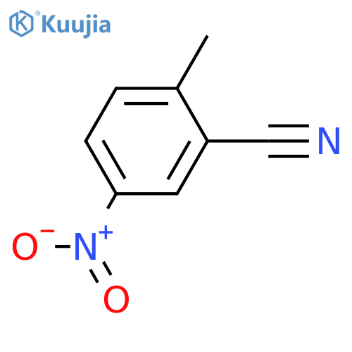 2-Methyl-5-nitrobenzonitrile structure