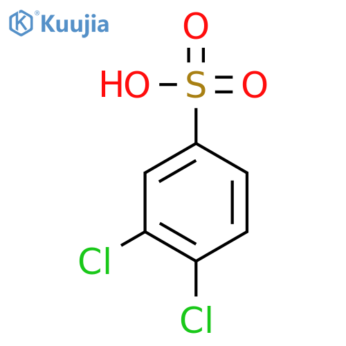 3,4-Dichlorobenzenesulfonic acid structure