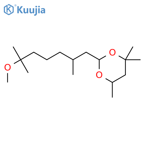 1,3-Dioxane,2-(6-methoxy-2,6-dimethylheptyl)-4,4,6-trimethyl- structure