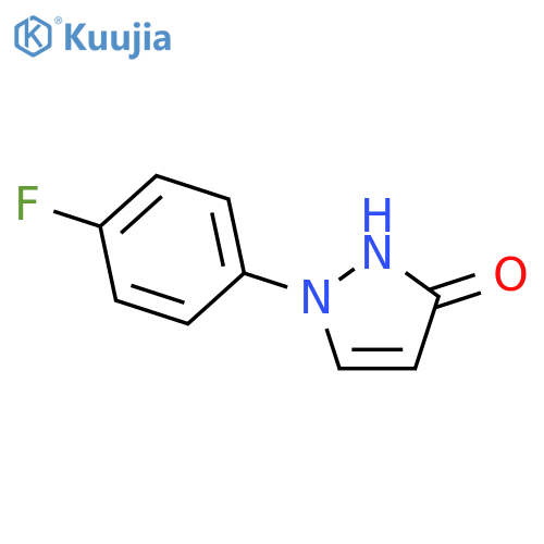 1-(4-Fluorophenyl)-3-hydroxy-1H-pyrazole structure