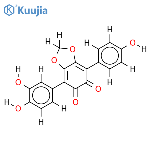 3',4',4''-Trihydroxyphlebiarubrone structure