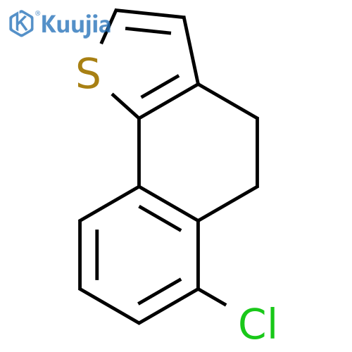 Naphtho[1,2-b]thiophene, 6-chloro-4,5-dihydro- structure