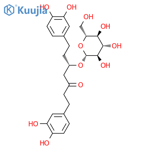 Hirsutanonol 5-O-glucoside structure