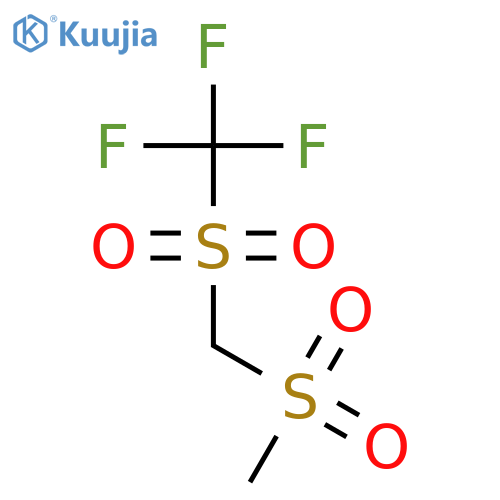 TRIFLUOROMETHANESULFONYLMETHYL METHYL SULFONE structure