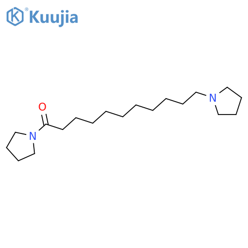 Pyrrolidine,1-[1-oxo-11-(1-pyrrolidinyl)undecyl]- (9CI) structure