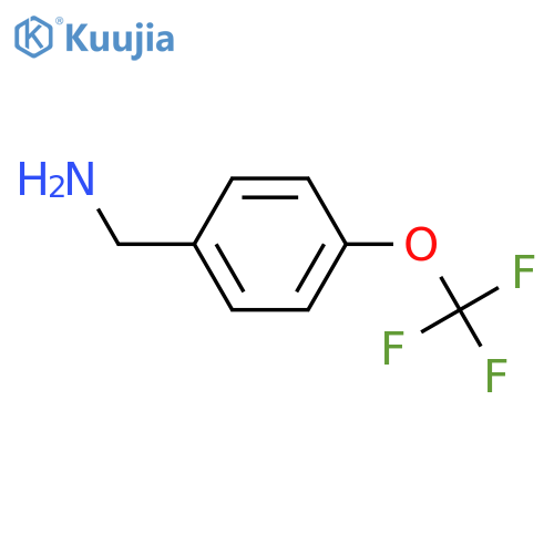 1-[4-(trifluoromethoxy)phenyl]methanamine structure