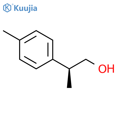 Benzeneethanol, β,4-dimethyl-, (βS)- structure