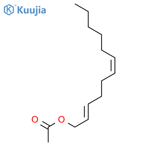 2,6-Dodecadien-1-ol,acetate, (E,Z)- (9CI) structure