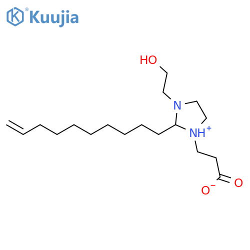 1-(2-carboxylatoethyl)-2-(dec-9-enyl)-4,5-dihydro-3-(2-hydroxyethyl)-1H-imidazolium structure