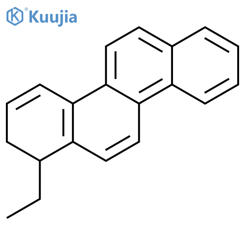 Chrysene, ethyldihydro- structure