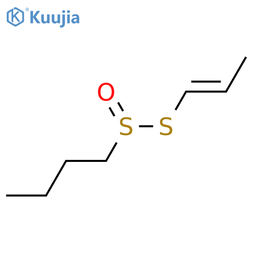 Butyl 1-propenyl disulfide; (Z)-form, 5-Oxide structure