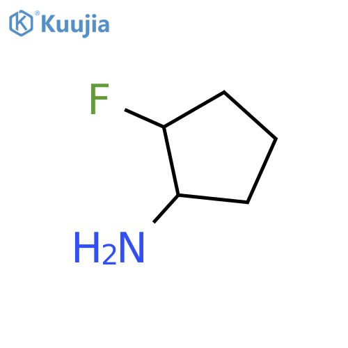 (1r,2r)-2-fluorocyclopentan-1-amine structure