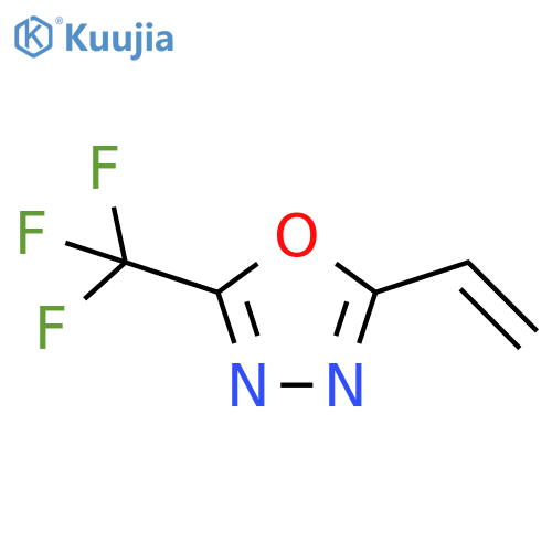 2-ethenyl-5-(trifluoromethyl)-1,3,4-oxadiazole structure