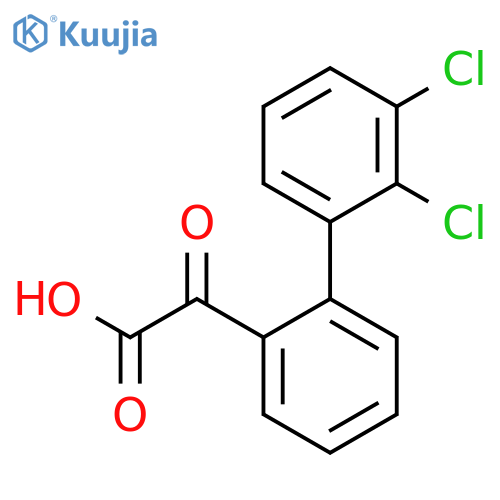 2-(2,3-dichlorophenyl)-2-oxoacetic acid structure