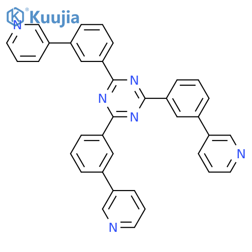 2,4,6-Tris(3-(pyridin-3-yl)phenyl)-1,3,5-triazine structure