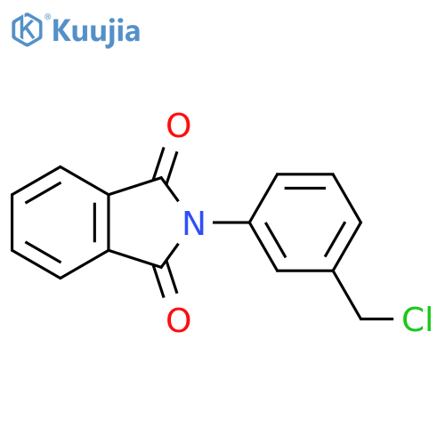 2-[3-(Chloromethyl)phenyl]isoindole-1,3-dione structure