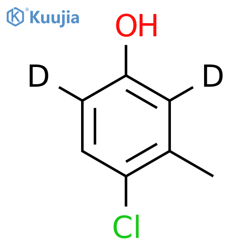 4-Chloro-3-methylphenol-2,6-d2 structure