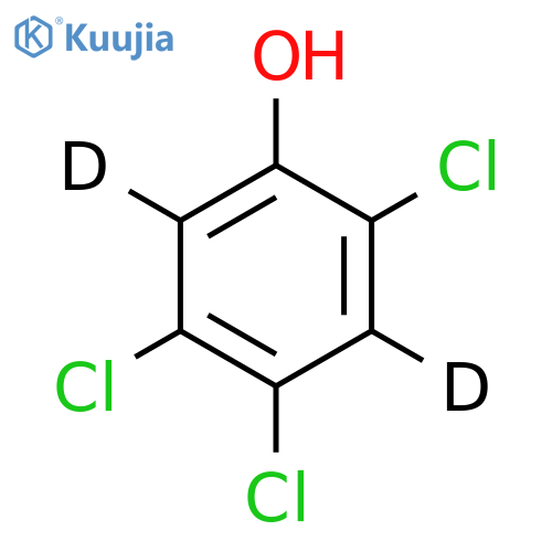 2,4,5-Trichlorophenol-d2 structure