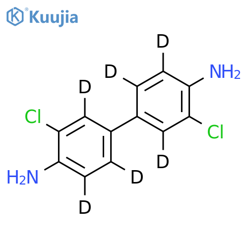 3,3'-Dichlorobenzidine-d6 structure