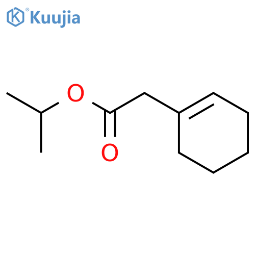 1-Cyclohexene-1-aceticacid, 1-methylethyl ester structure