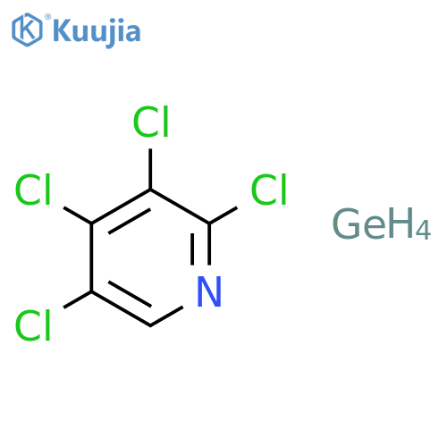 Germanium, tetrachloro(pyridine)- structure