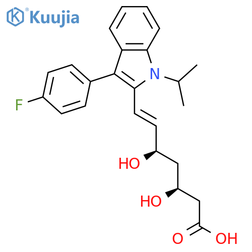 Fluvastatin structure